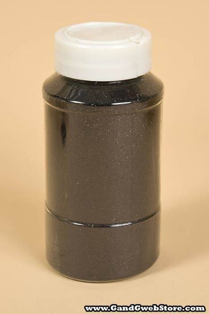 16oz X 0.015&quot; Glitter Black