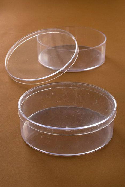 4.5"  Round Box Clear (Pkg/12)
