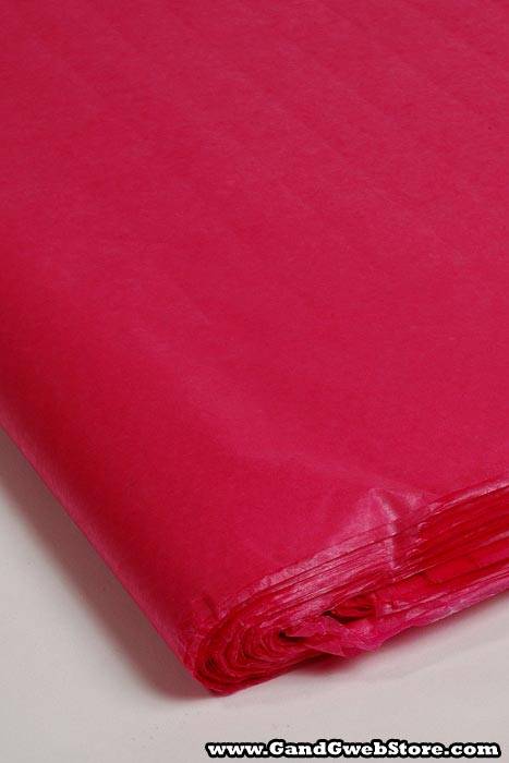 24" X 36" Waxed Tissue Sheets Raspberry Pkg/400
