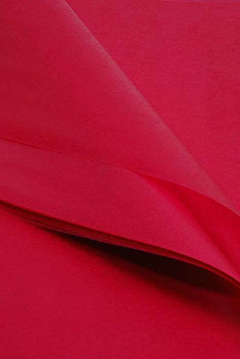 24" X 36" Waxed Tissue Sheets Raspberry Pkg/400