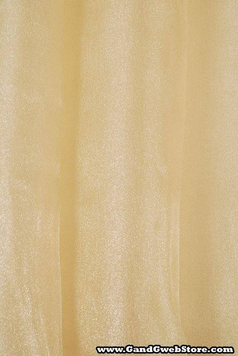 60" X 15yds Shimmer Organza Fabric Ivory