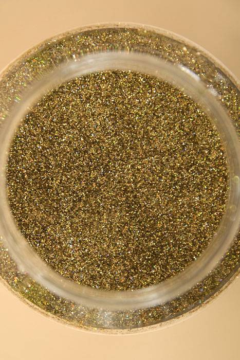 16oz X 0.015" Laser Glitter Antique Gold/iridescent