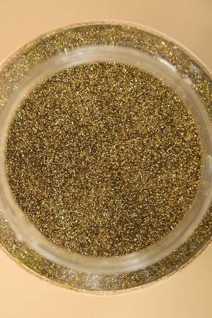 16oz X 0.015" Laser Glitter Antique Gold/iridescent