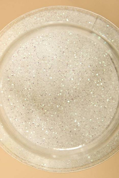 16oz X 0.015" Crystallina Glitter White/iridescent
