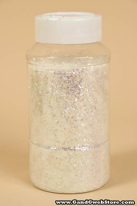 16oz X 0.035" Crystallina Glitter White/iridescent
