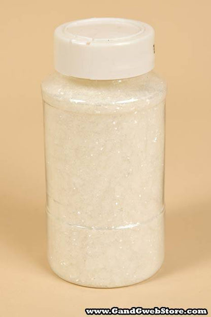 16oz X 0.035" Glitter White