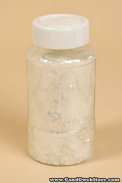 16oz X 0.125" Glitter White