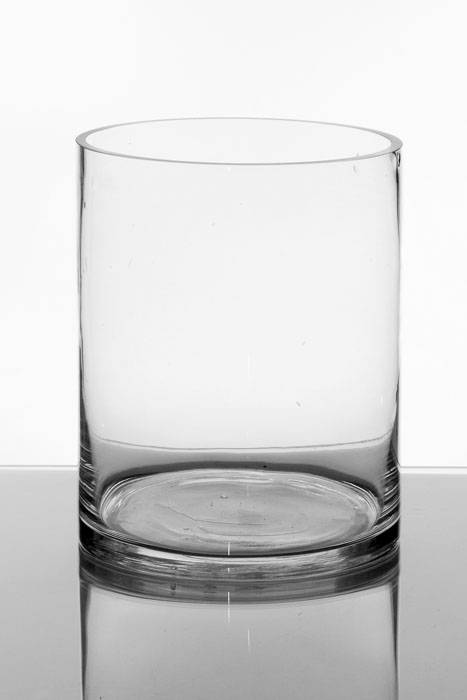 8&quot; X 10&quot; Cylinder Glass Vase Clear