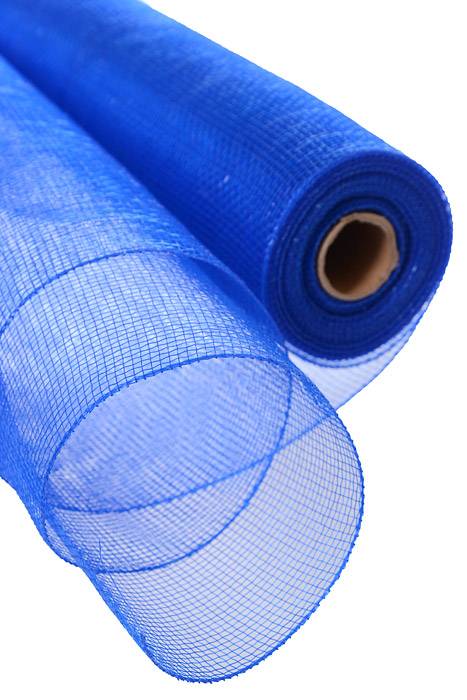 21" X 10yds Decorating Mesh Plain Royal Blue