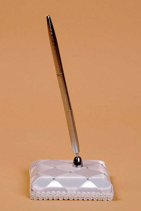 Pen Set W/ Rhinestone White