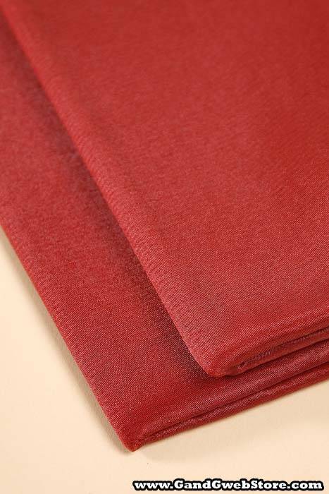 44" X 3yds Sheer Fabric Red