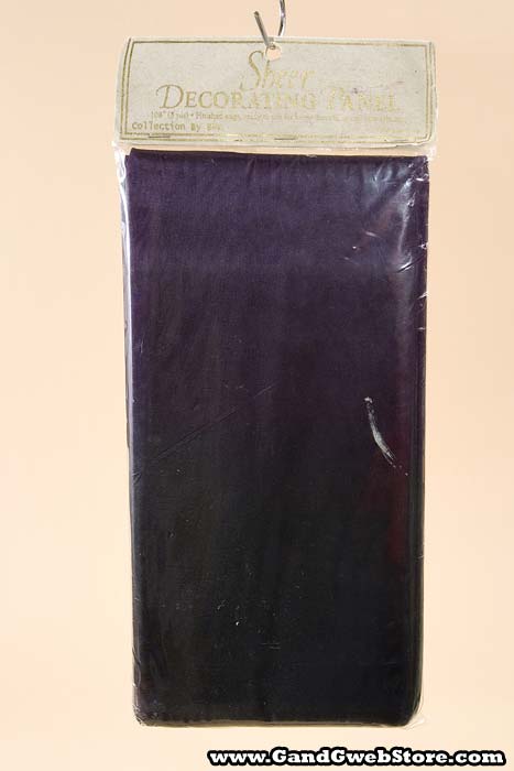 3yds Sheer Fabric Purple