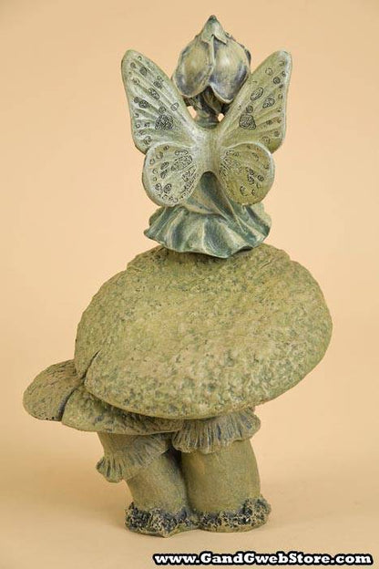 11" Fairy On Mushroom