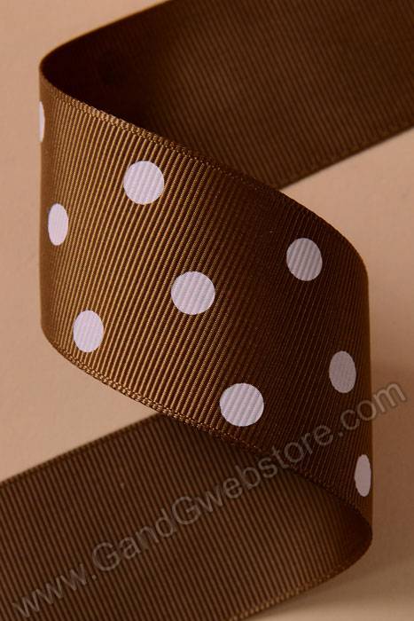 1-1/2" X 17yds Grosgrain Turftan/pink