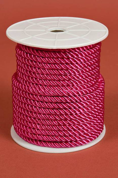 6mm X 20yds Satin Cord Fuchsia