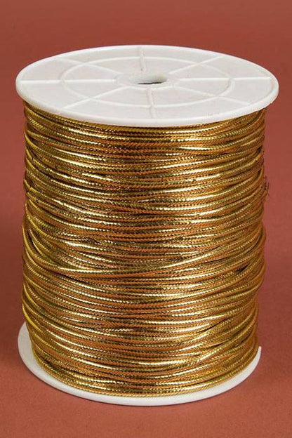 3mm X 100yds Braided Cord Gold