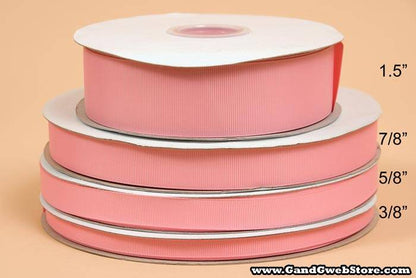 Grosgrain Ribbon Pink