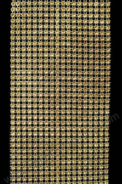 4.5" X 10yds Diamond Wrap Gold