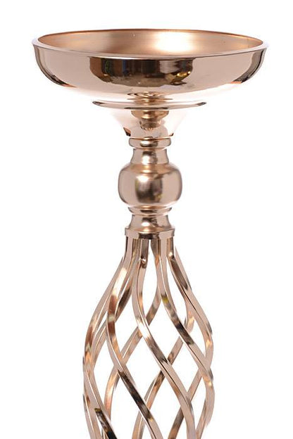 22.5" Metal Bouquet Stand Gold