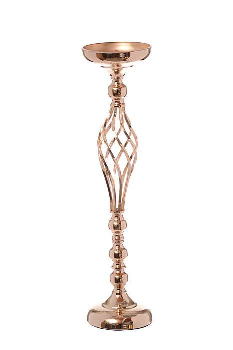 24.5" Metal Bouquet Stand Gold