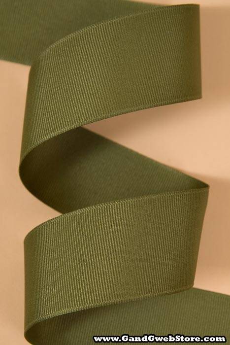 Grosgrain Ribbon Moss