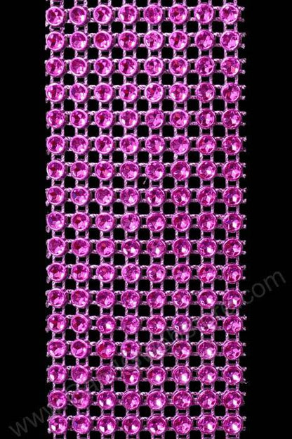 2" X 5yds Diamond Wrap Fuchsia