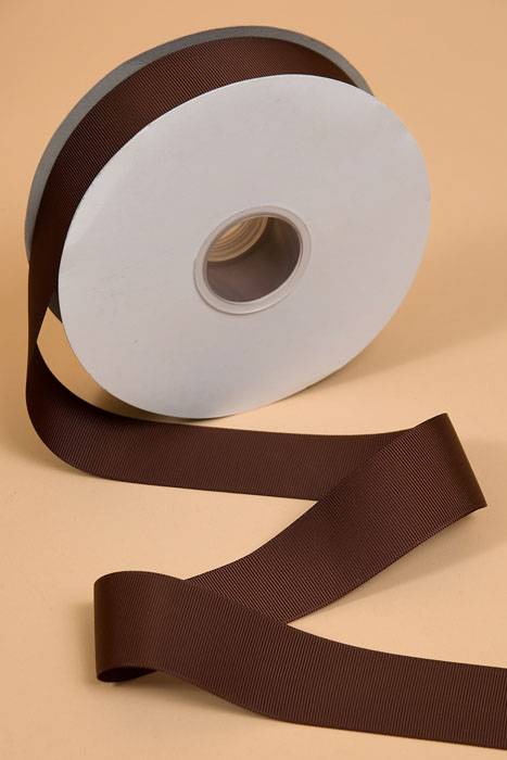 Grosgrain Ribbon Brown
