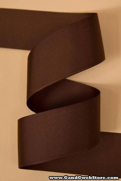 Grosgrain Ribbon Brown