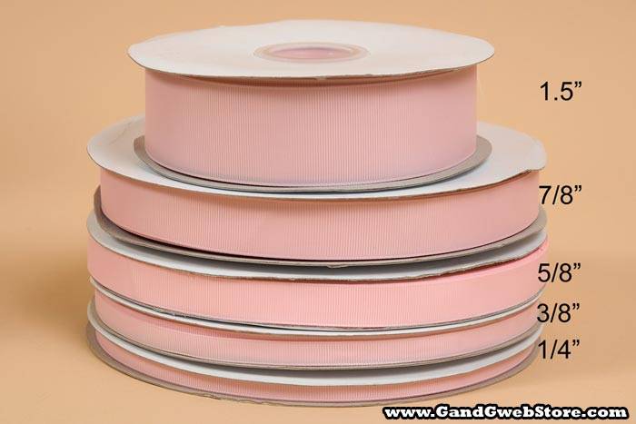 Grosgrain Ribbon Light Pink