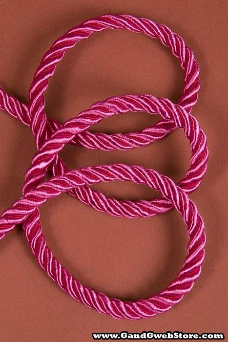 8mm X 20yds  Satin Cord Fuchsia