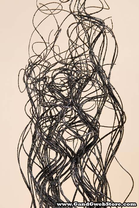 Sparkle Curly Ting Ting Black