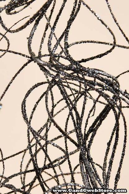 Sparkle Curly Ting Ting Black