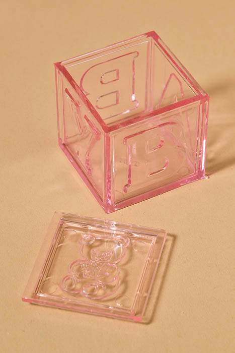 1.75" Baby Block Pink Pkg/12
