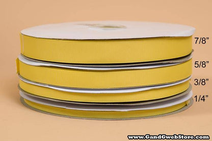 Grosgrain Ribbon Lemon