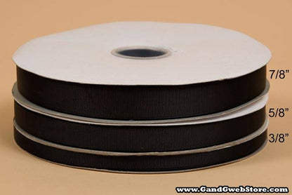 Grosgrain Ribbon Black