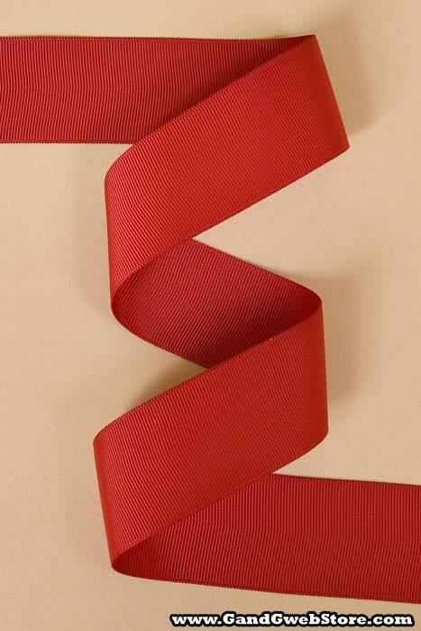 Grosgrain Ribbon Red