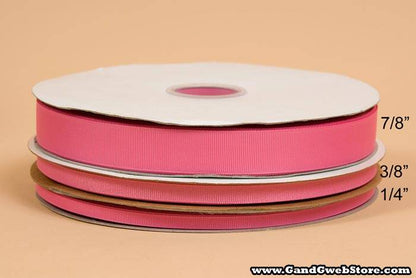 Grosgrain Ribbon Hot Pink
