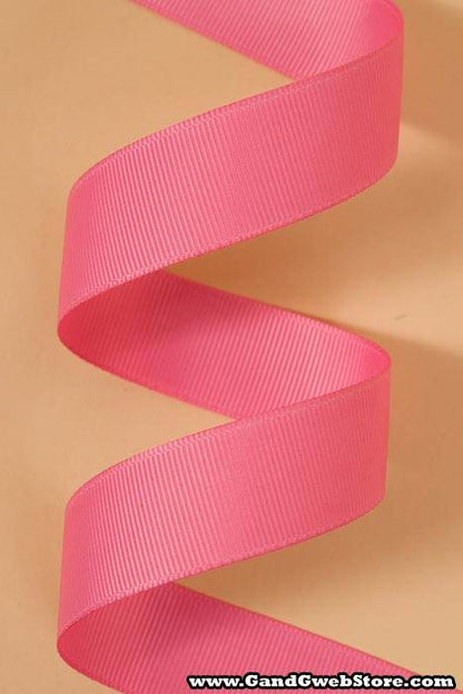 Grosgrain Ribbon Hot Pink