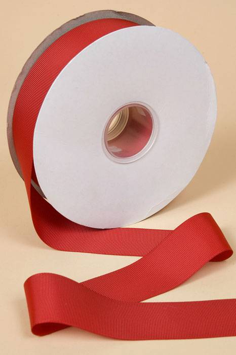 Grosgrain Ribbon Red
