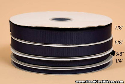 Grosgrain Ribbon Navy
