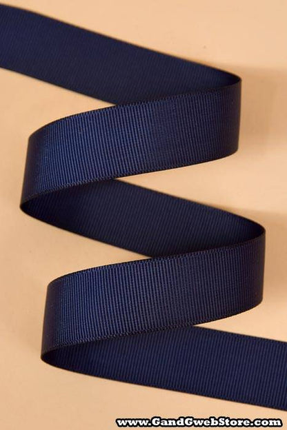 Grosgrain Ribbon Navy