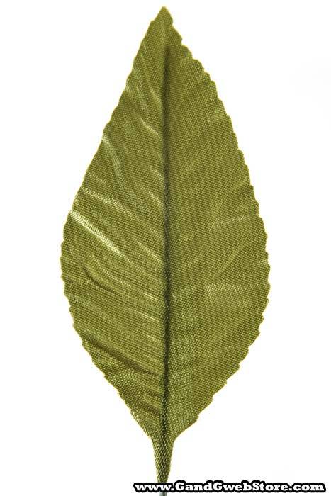 4" Non Wilt Lg Satin Leaf Green Pkg/100