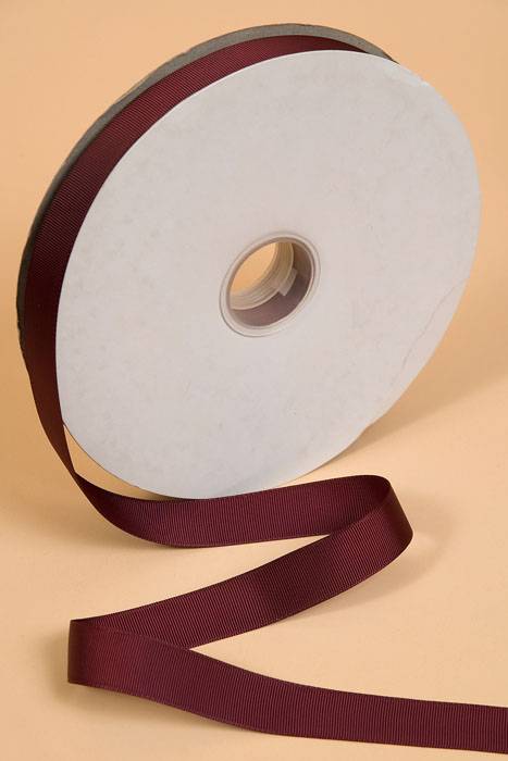 Grosgrain Ribbon Burgundy