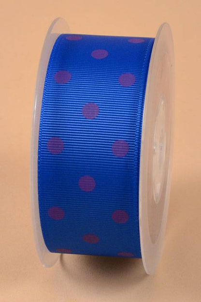 1-1/2" X 17yds Grosgrain Electric Blue/purple