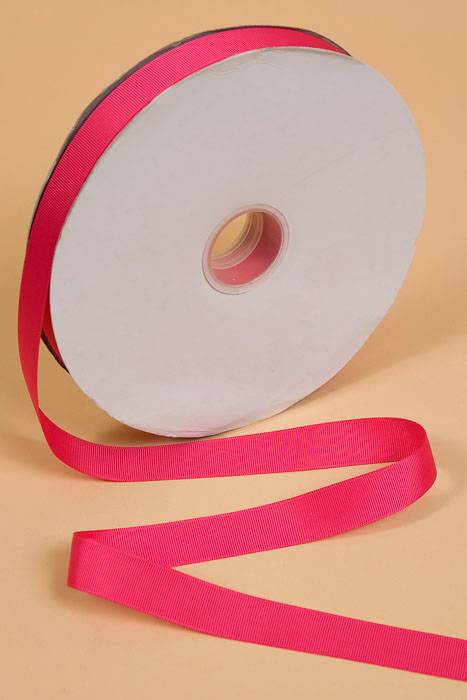 Grosgrain Ribbon Shocking Pink