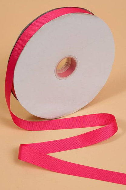 Grosgrain Ribbon Shocking Pink