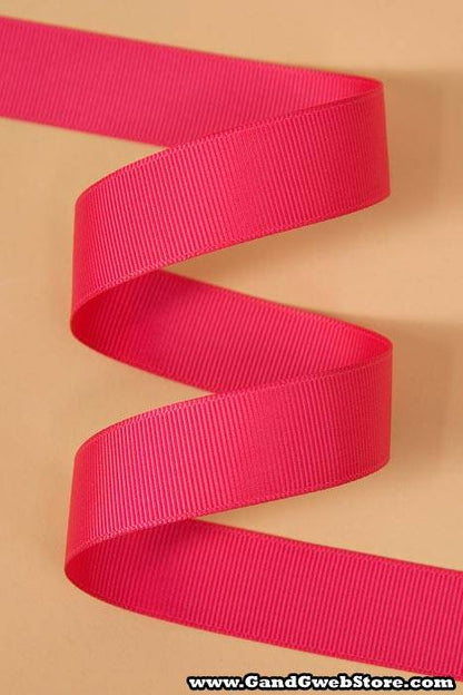 Grosgrain Ribbon Shocking Pink