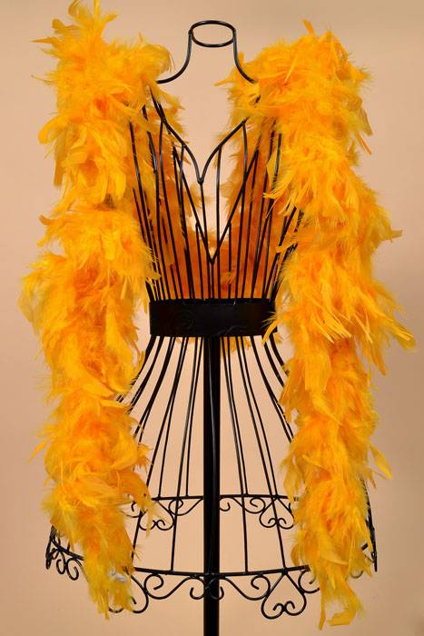 72" Feather Boas (60gm) Golden