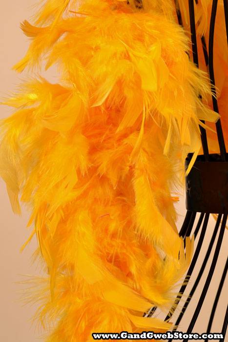 72" Feather Boas (60gm) Golden
