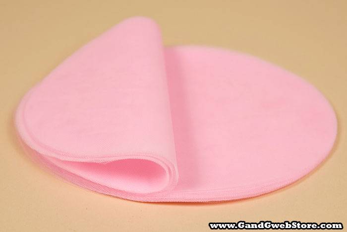 9" Round Tulle Pink Pkg/50